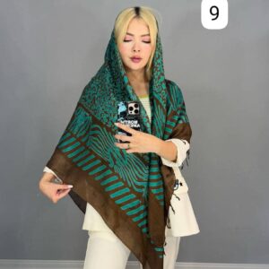 روسری ترکمن طرح یالق کد 452