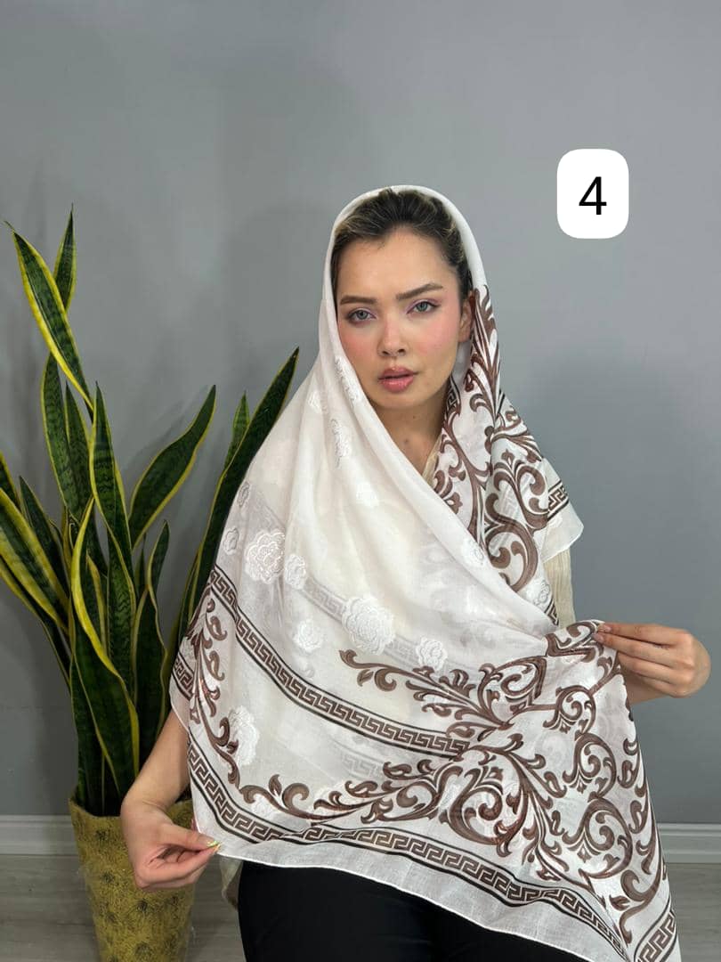 روسری نخ ترک اعلا وارداتی کد 476 3 روسری نخ ترک اعلا وارداتی کد 476 - Image 3