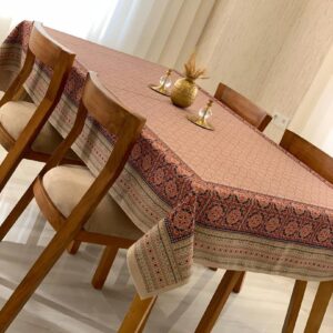 رومیزی مخمل شانل ضد لک طرح ترنج سنتی کد510 فروشگاه اینترنتی ایل آنا