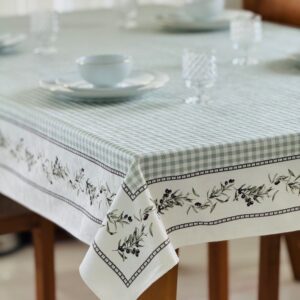 رومیزی مخمل شانل ضد لک طرح زیتون کد 542 فروشگاه اینترنتی ایل آنا