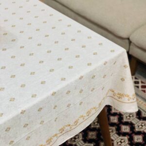رومیزی مخمل شانل ضد لک طرح مروارید کد 639 فروشگاه اینترنتی ایل آنا